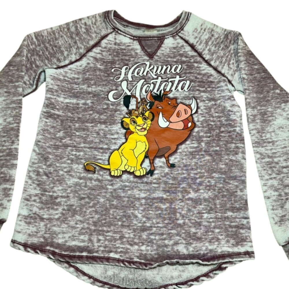 Disney Hakuna Matata Sweatshirt Women's Small​​​​​​ - Picture 2 of 6